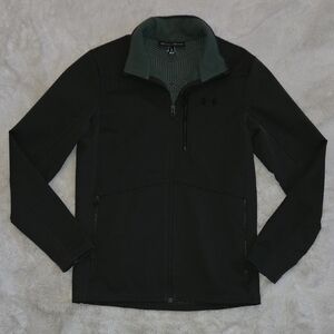 Under Armour Coldgear Fitted Men's Dark Green Full-Zip Jacket